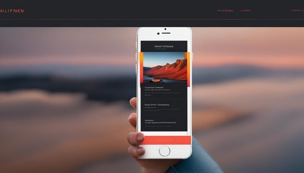 ออกแบบเว็บไซต์มือถือ